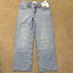 Abercrombie Kids Light Blue Straight Leg Jeans